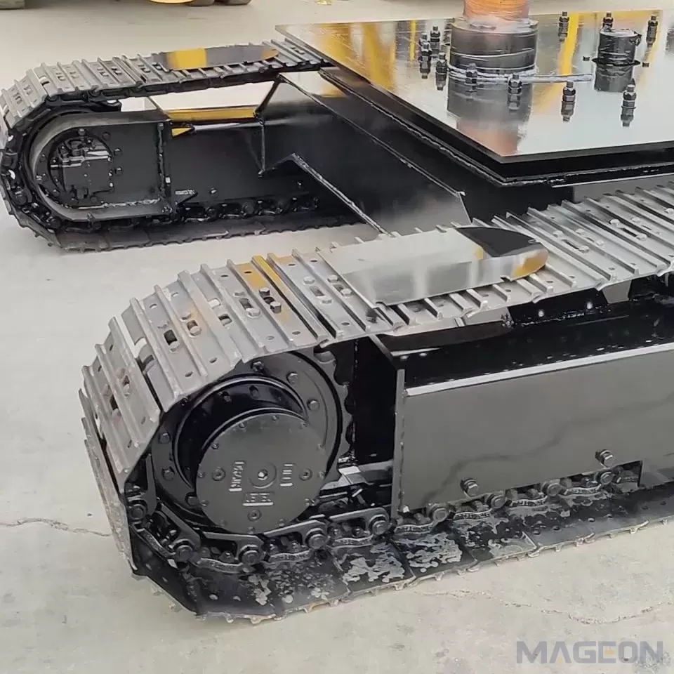 Why European Fleets Choose Chinese Track Undercarriage? | MAGEON