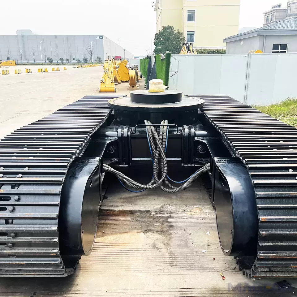Steel Tracked Undercarriage & Rubber Pads | MAGEON Globa