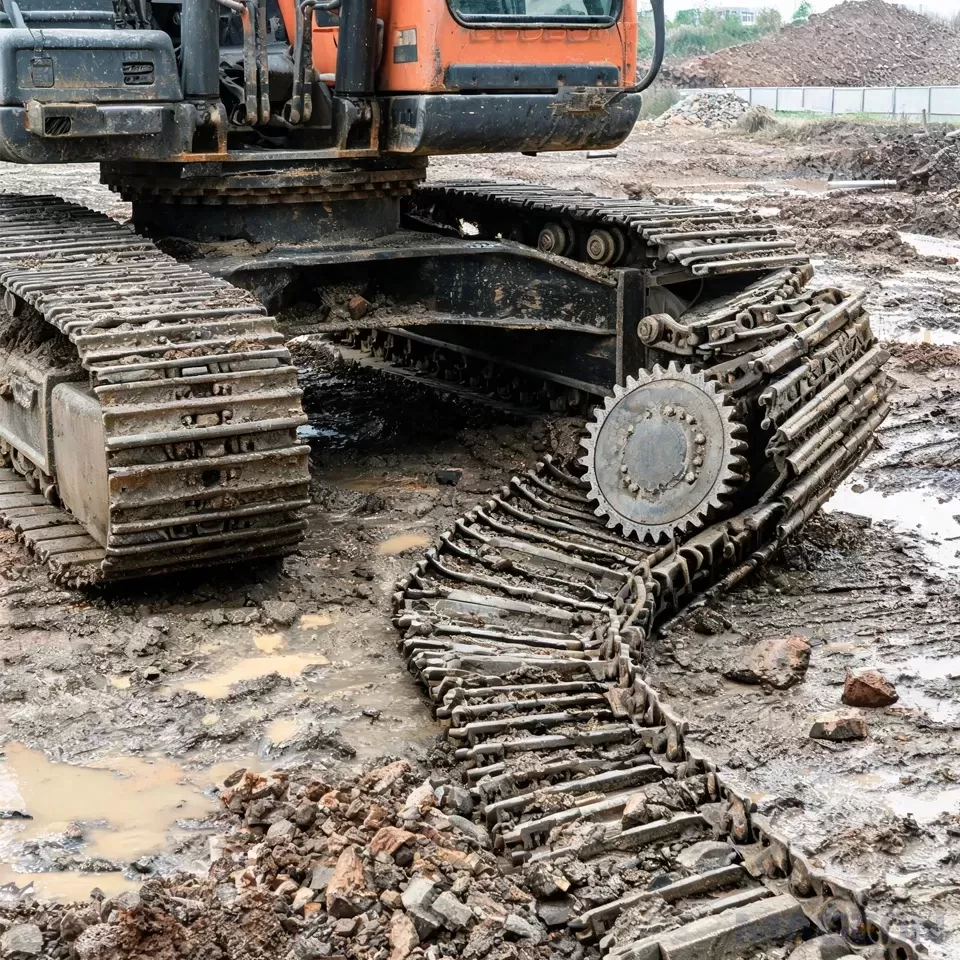 Why does a steel tracked chassis derail? 8 Common Causes & Solutions(Image1) Why does a steel tracked chassis derail? 8 Common Causes & Solutions(Image1)