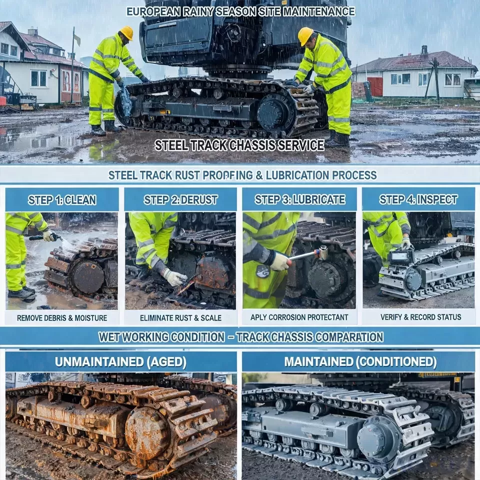 European Seasonal Undercarriage Maintenance Guide (Spring & Rainy Season)(Image4) European Seasonal Undercarriage Maintenance Guide (Spring & Rainy Season)(Image4)
