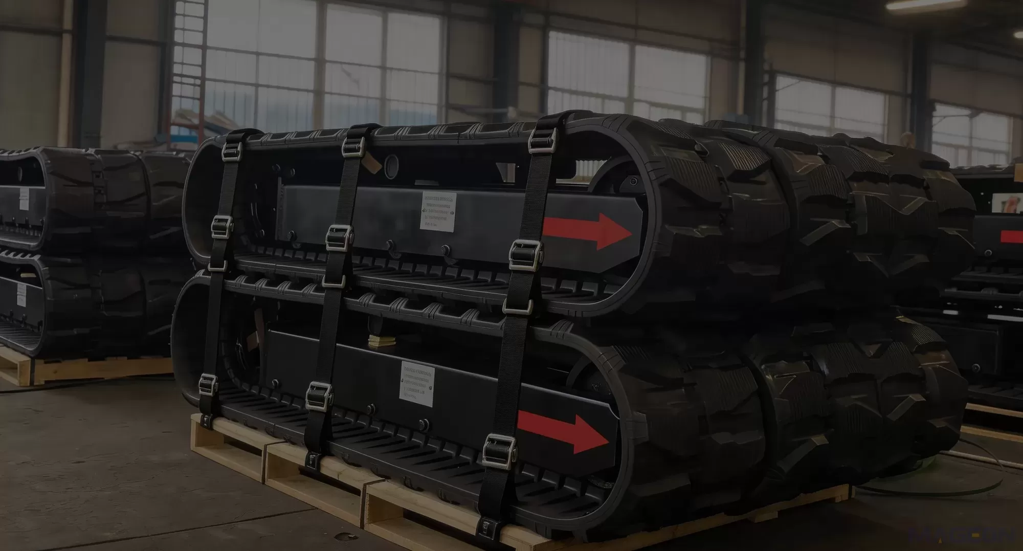 0.5–120T Capacity Custom Crawler Track Undercarriage