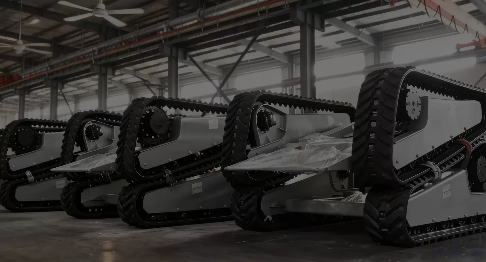 Can Heavy Machinery Get Custom Tracked Undercarriages? | MAGEON