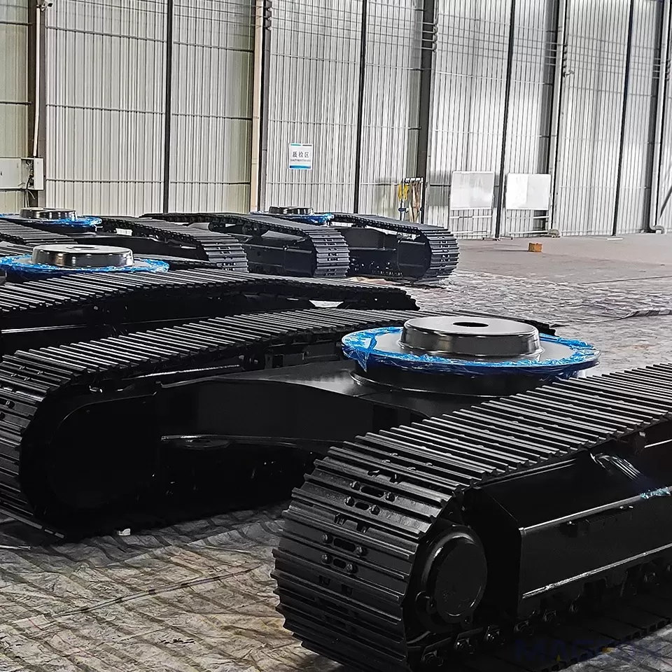 Custom Crawler Undercarriage 1-120 Ton | Rubber & Steel Track Chassis for Crawler Machinery(Image1) Custom Crawler Undercarriage 1-120 Ton | Rubber & Steel Track Chassis for Crawler Machinery(Image1)