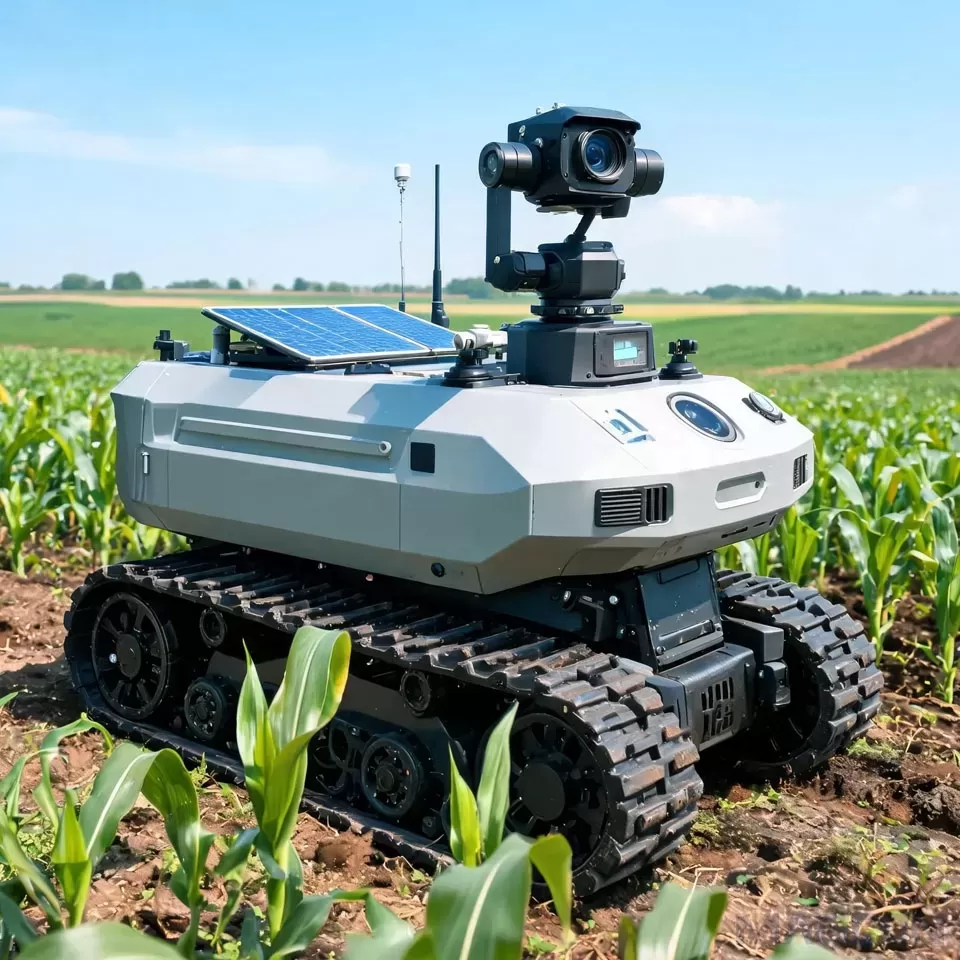 Custom Tracked Undercarriage Solutions for Smart Agricultural Robots