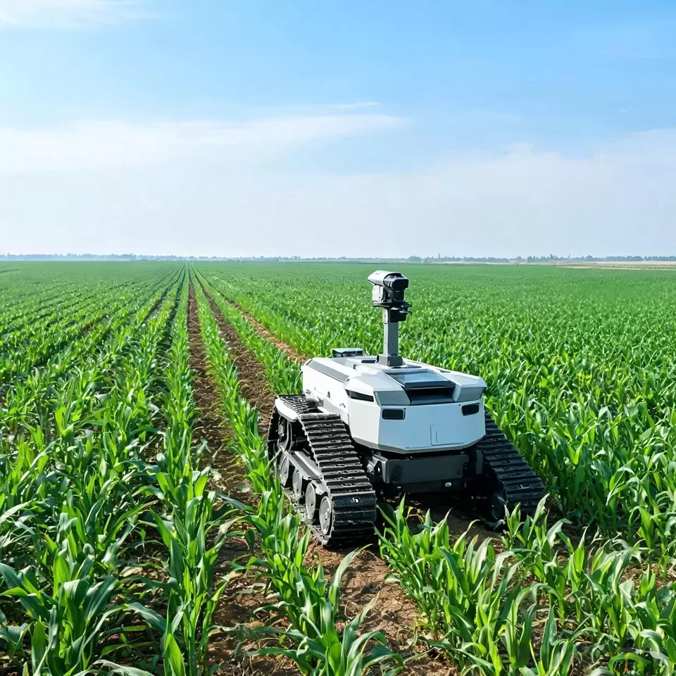 Custom Tracked Undercarriage Solutions for Smart Agricultural Robots(Image2) Custom Tracked Undercarriage Solutions for Smart Agricultural Robots(Image2)