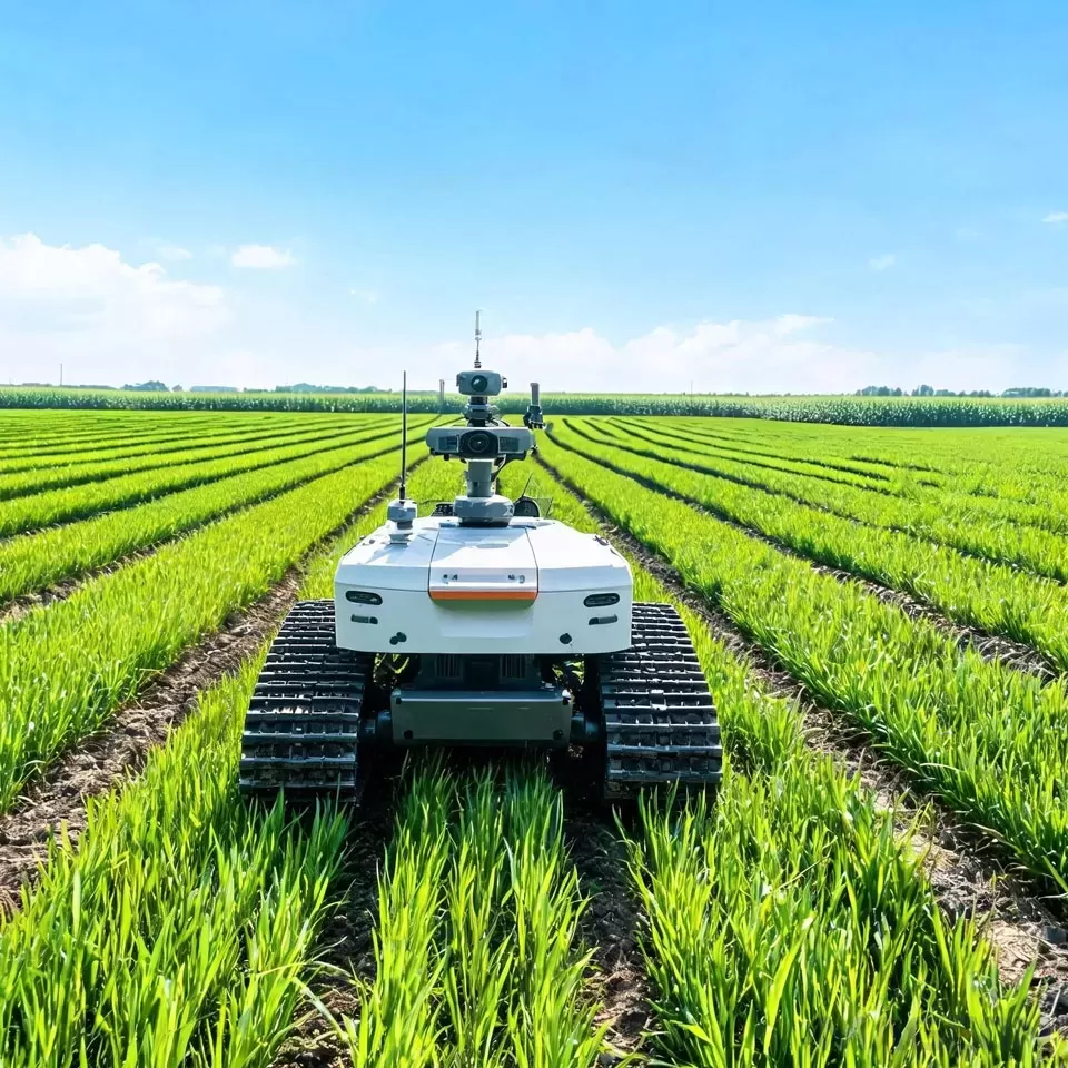 Custom Tracked Undercarriage Solutions for Smart Agricultural Robots(Image3) Custom Tracked Undercarriage Solutions for Smart Agricultural Robots(Image3)