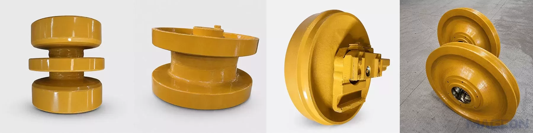 Track Roller & Front Idler for Crawler Machinery, Skid Steer Loader & Bulldozer(Image1)