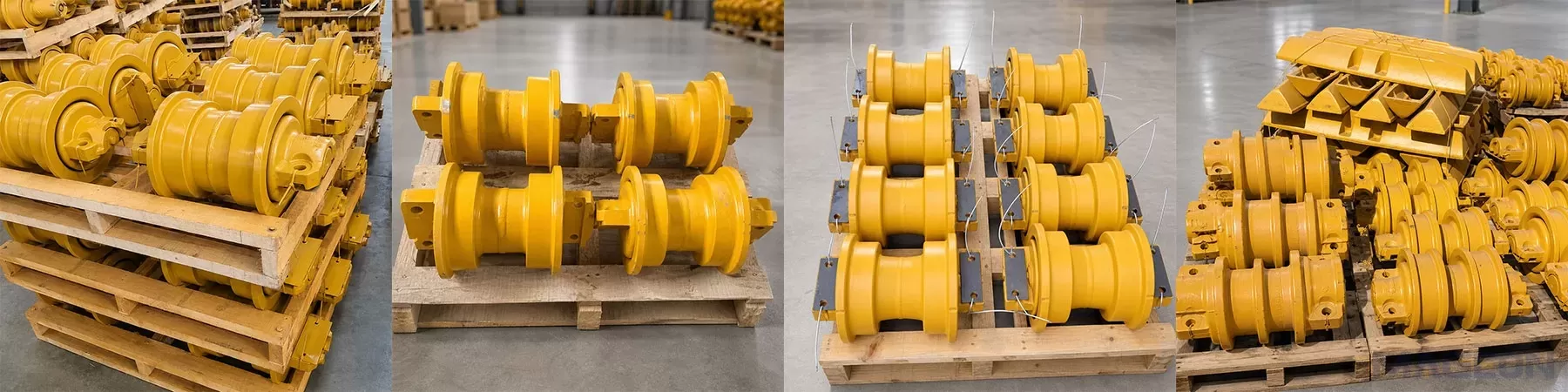 Track Roller & Front Idler for Crawler Machinery, Skid Steer Loader & Bulldozer(Image4)