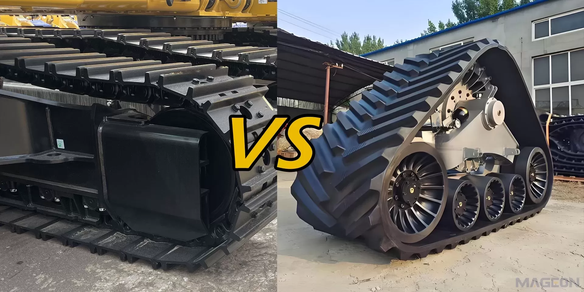 Steel vs Rubber Crawler Undercarriage: How to Guide Your Customers to the Right Choice — A European B2B Selection Framework(Image2) Steel vs Rubber Crawler Undercarriage: How to Guide Your Customers to the Right Choice — A European B2B Selection Framework(Image2)