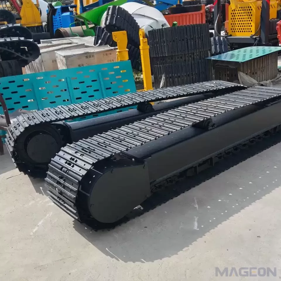 Hydraulic Steel Track Undercarriage: Structure, Components and Working Principle(Image2)