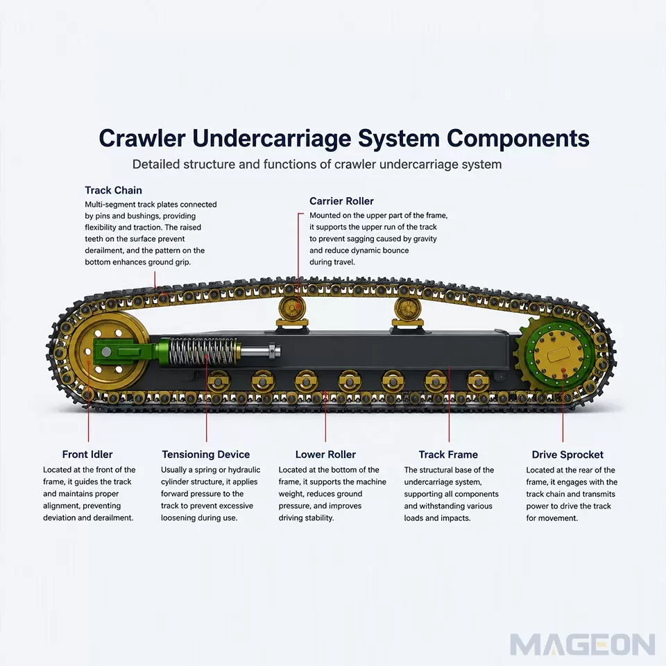 What Is a Crawler Undercarriage System?
