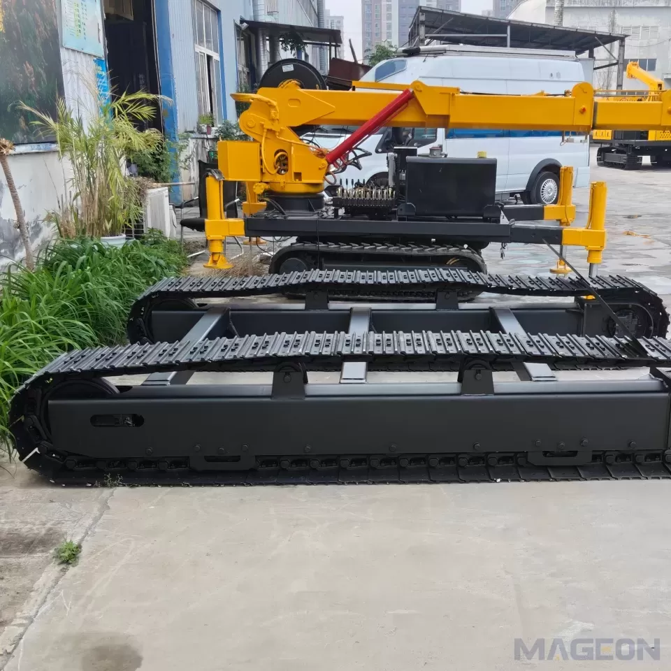 Crawler Undercarriage Adaptation in Construction Machinery: Excavator & Drilling Rig Application Cases(Image6) Crawler Undercarriage Adaptation in Construction Machinery: Excavator & Drilling Rig Application Cases(Image6)