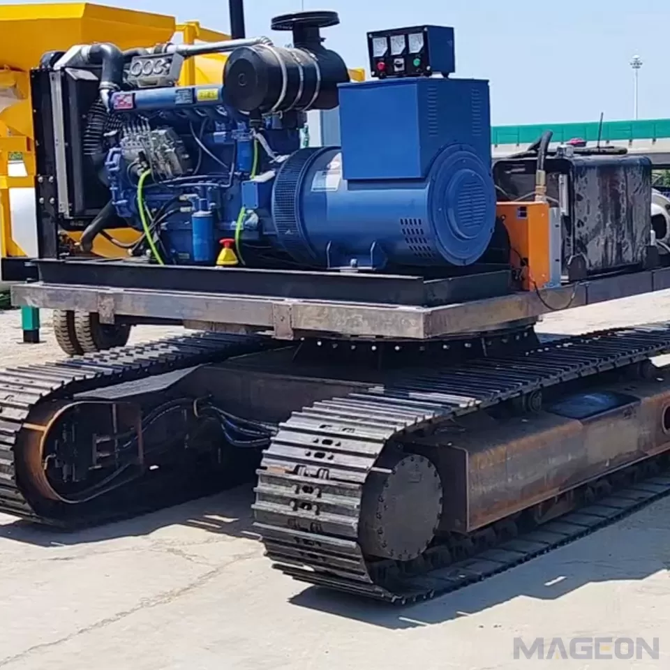 Empowering Global Access Equipment: MAGEON Secures Bulk Reorders for Custom Spider Lift Rubber Track Undercarriages(Image4)