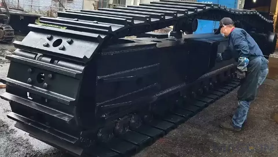 Empowering Global Access Equipment: MAGEON Secures Bulk Reorders for Custom Spider Lift Rubber Track Undercarriages(Image6)