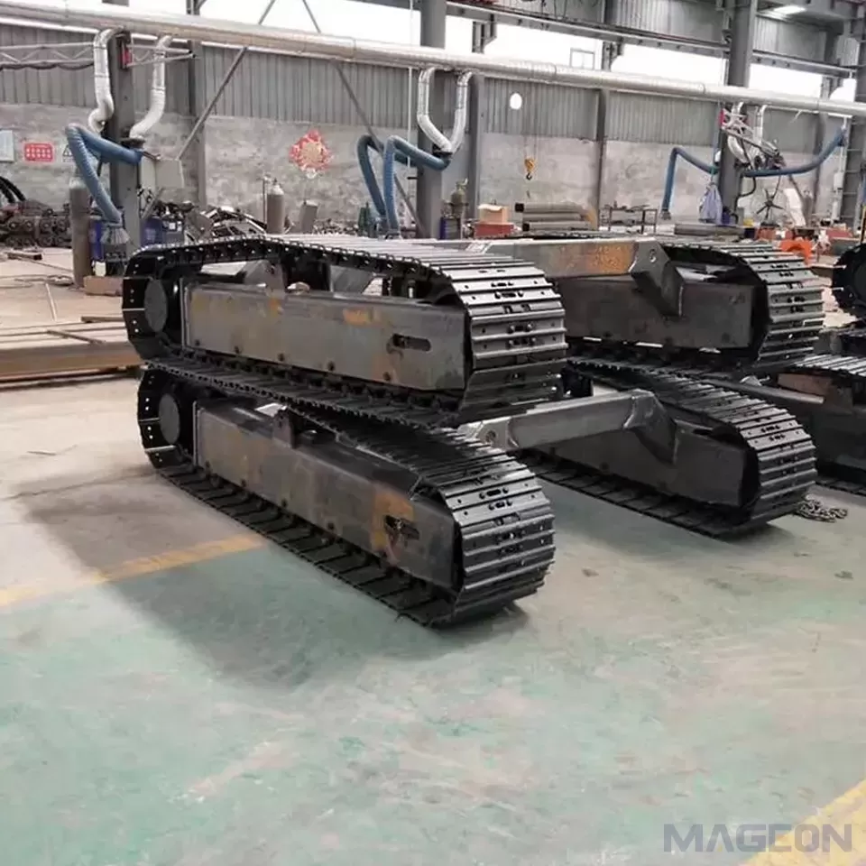 Why choose MAGION 6 – 40t customized heavy steel crawler chassis(Image2) Why choose MAGION 6 – 40t customized heavy steel crawler chassis(Image2)