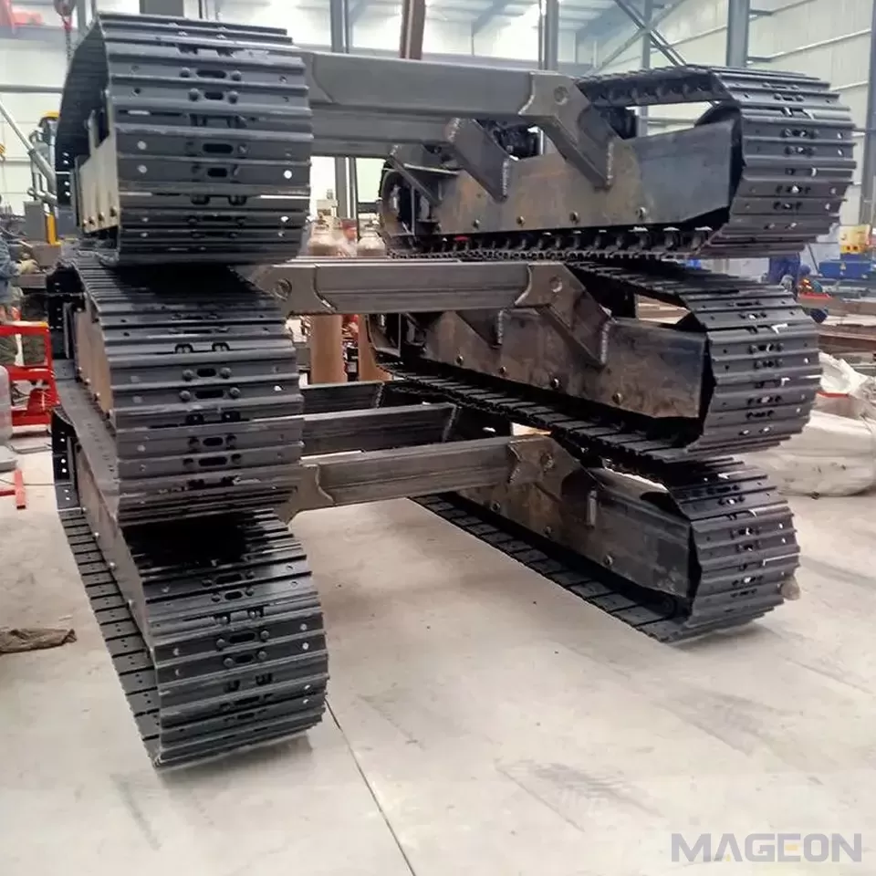Why choose MAGION 6 – 40t customized heavy steel crawler chassis(Image3) Why choose MAGION 6 – 40t customized heavy steel crawler chassis(Image3)
