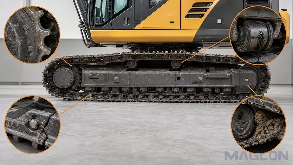 How to choose the track chassis for heavy equipment? How to maintain the chassis?(Image3) How to choose the track chassis for heavy equipment? How to maintain the chassis?(Image3)