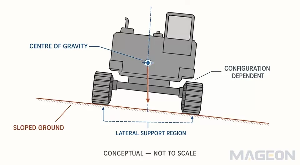 How Does Track Gauge Affect Crawler Machine Packaging, Turning, and Stability?(Image2)