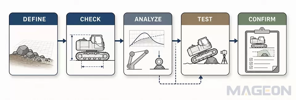 How Do Obstacles, Ramps, and Transition Angles Affect Crawler Undercarriage Requirements?(Image2)