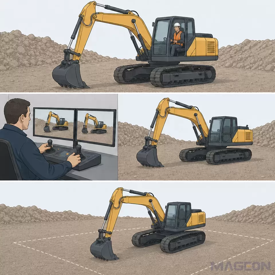 How Do Safety Boundaries Change From Direct Control to Remote Contro