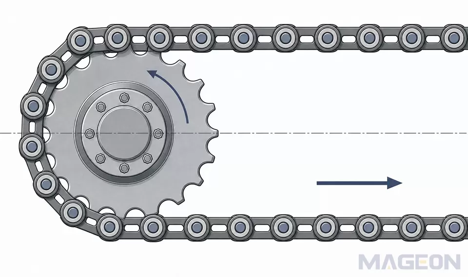 Why Is Sprocket-to-Track-Chain Engagement Critical in Crawler Undercarriage Design?(Image1) Why Is Sprocket-to-Track-Chain Engagement Critical in Crawler Undercarriage Design?(Image1)