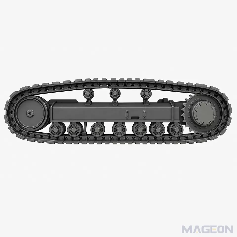 What Can Abnormal Crawler Undercarriage Wear Patterns Reveal?